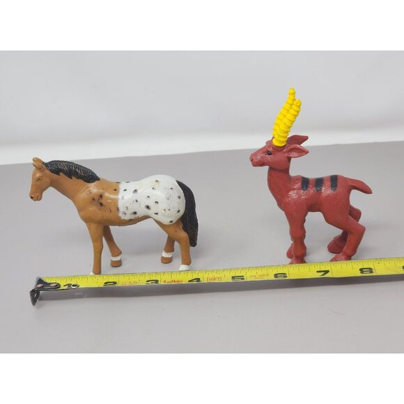 Vintage Wild Animal Figurines 9 Collectible Toys Plastic Safari Zoo Models‎ - Picture 12 of 12